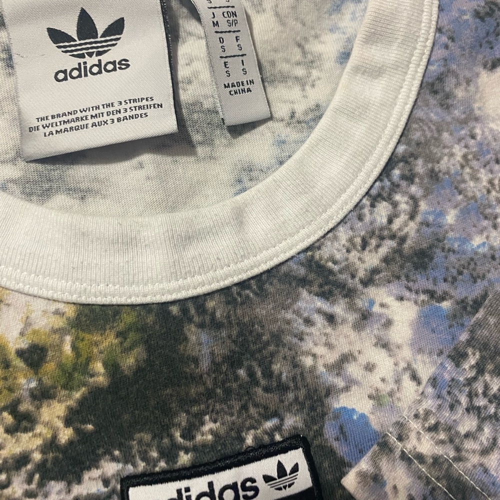 Adidas Multicolor Patterned Tee - image 3
